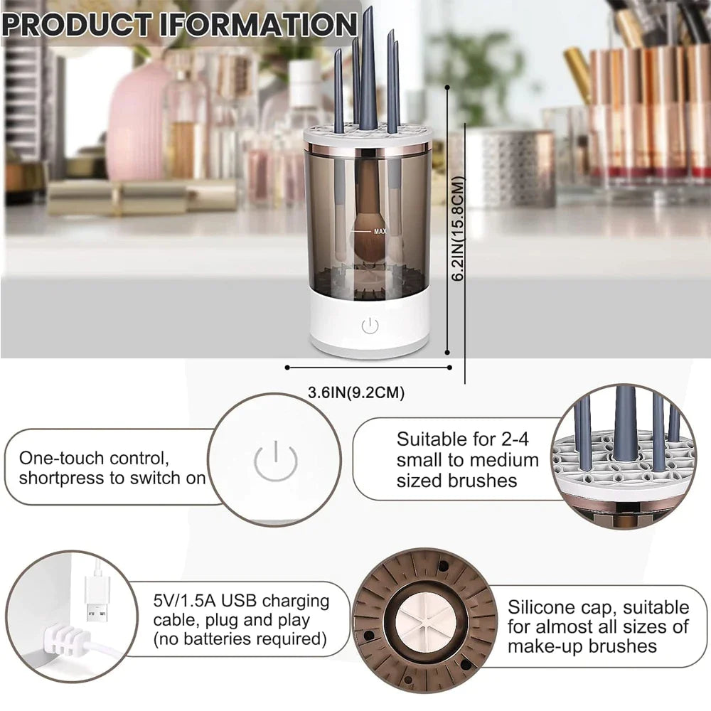 QuickClean Makeup Brush Enhancer